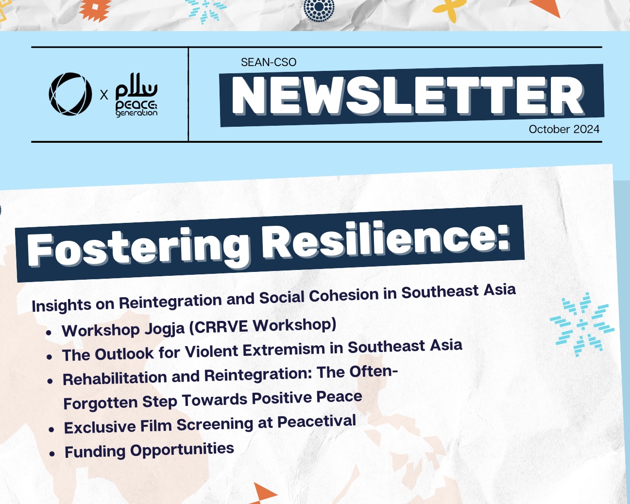 Newsletter #2 – Fostering Resilience