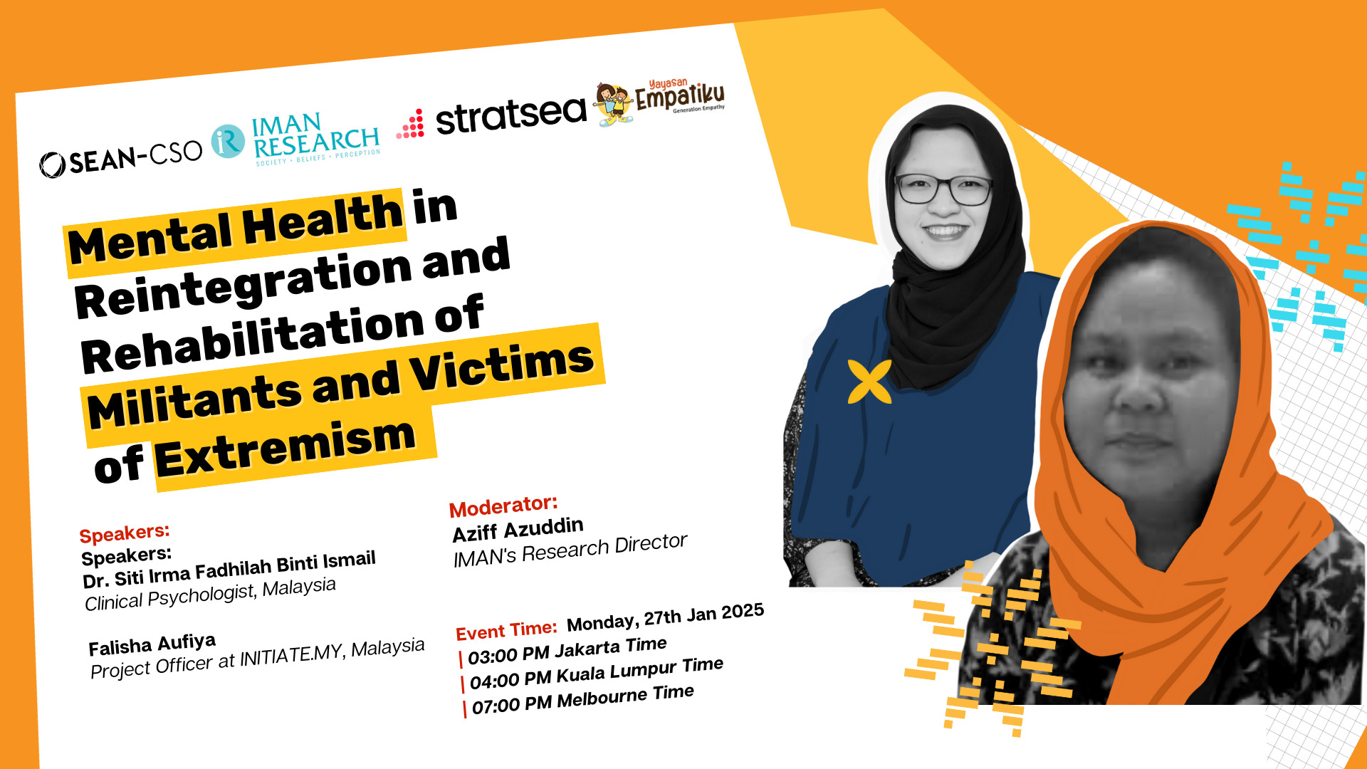 [2025 Webinar] Mental Health in Reintegration and Rehabilitation of Militants and Victims of Extremism